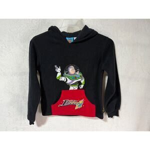 Vintage Disney Pixar Toy Story 2 Buzz Lightyear Hoodie Boys 12